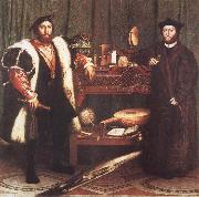 Hans holbein the younger The Ambassadors Norge oil painting reproduction